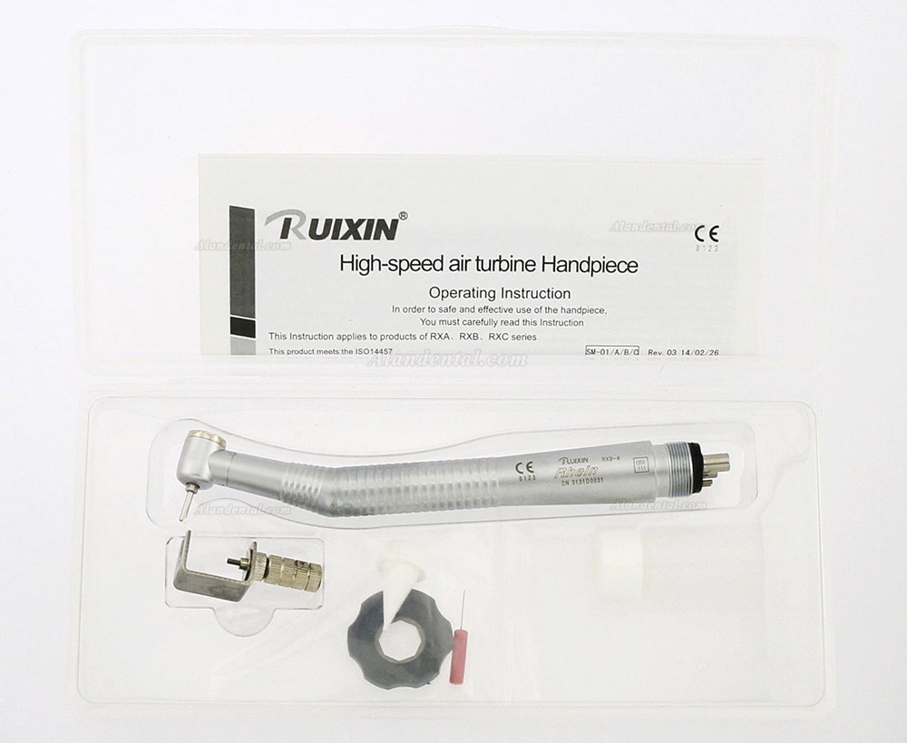 Ruixin Dental Surgical High Speed Standard Wrench Handpiece 2/4 Holes