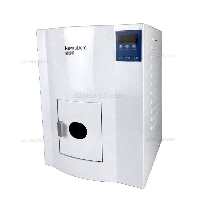 NewroDent® S-1902 Dental Lab Automatic Resin Light Curing Machine Dental Materials Photopolymer Unit
