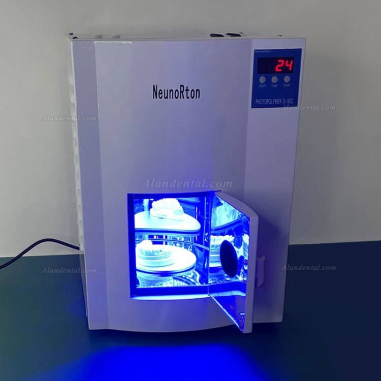 NewroDent® S-1902 Dental Lab Automatic Resin Light Curing Machine Dental Materials Photopolymer Unit