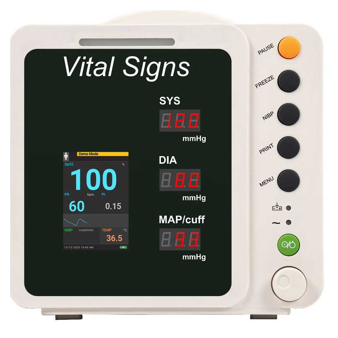 SINNOR SNV800P Multi-Parameter Patient Monitor Vital Signs Monitor