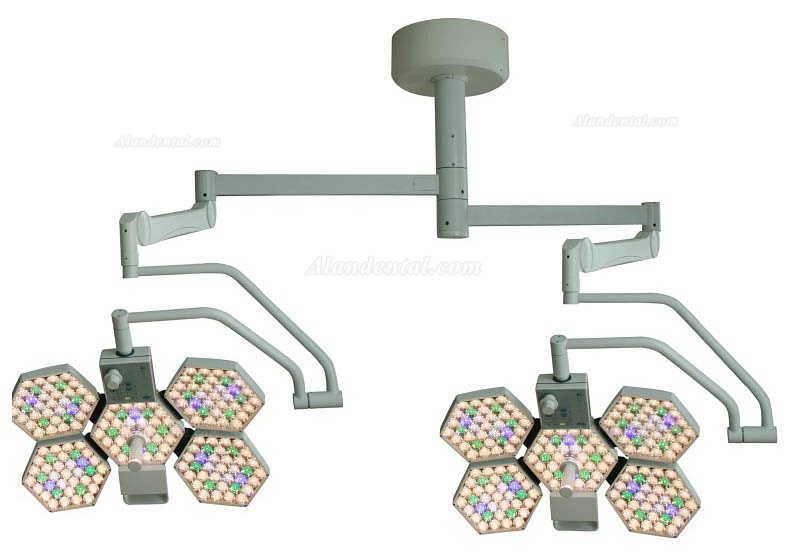 HFMED SY02-LED5+5 ACT Dental Shadowless Lamp Surgical Operating Lights Ceiling Mounted