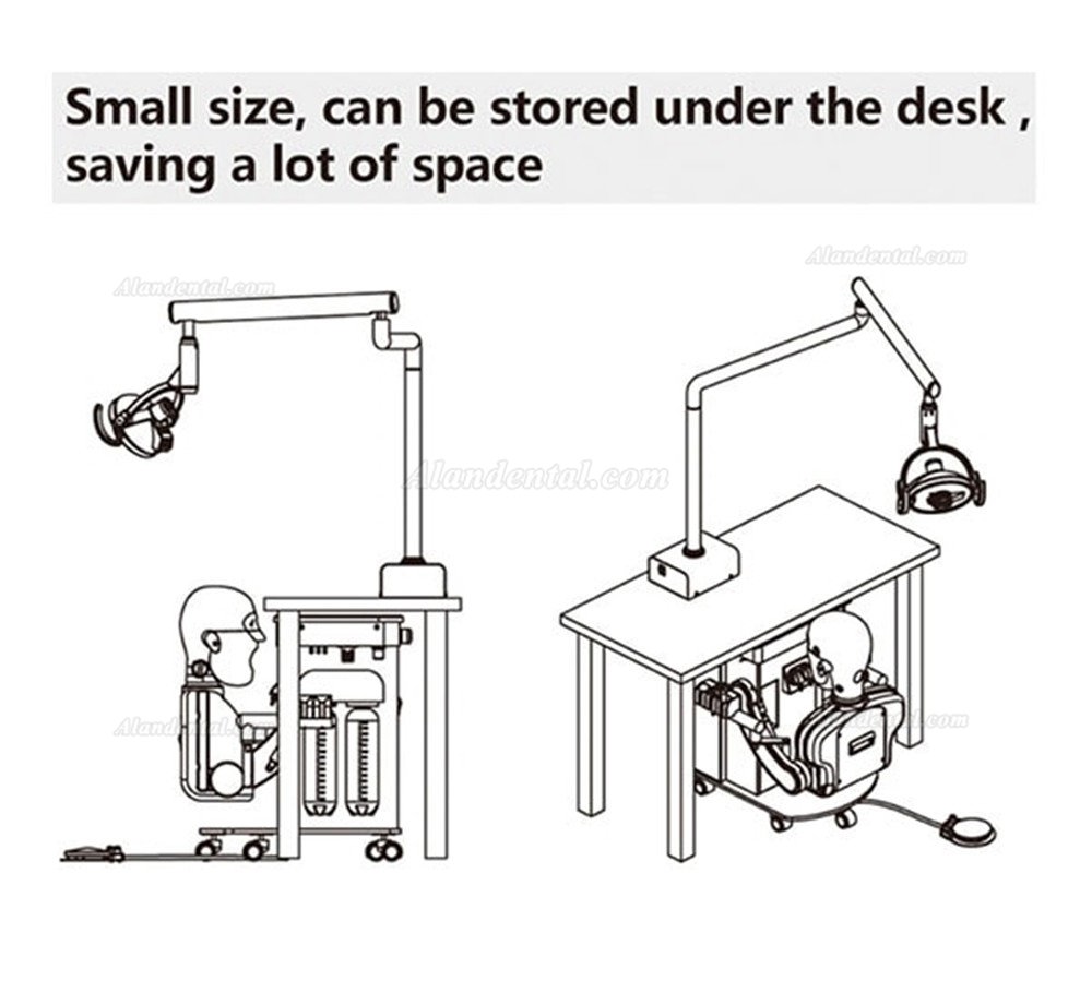 Dental Simulator Unit Working Station Manikin Phantom Heads Teaching Dentist