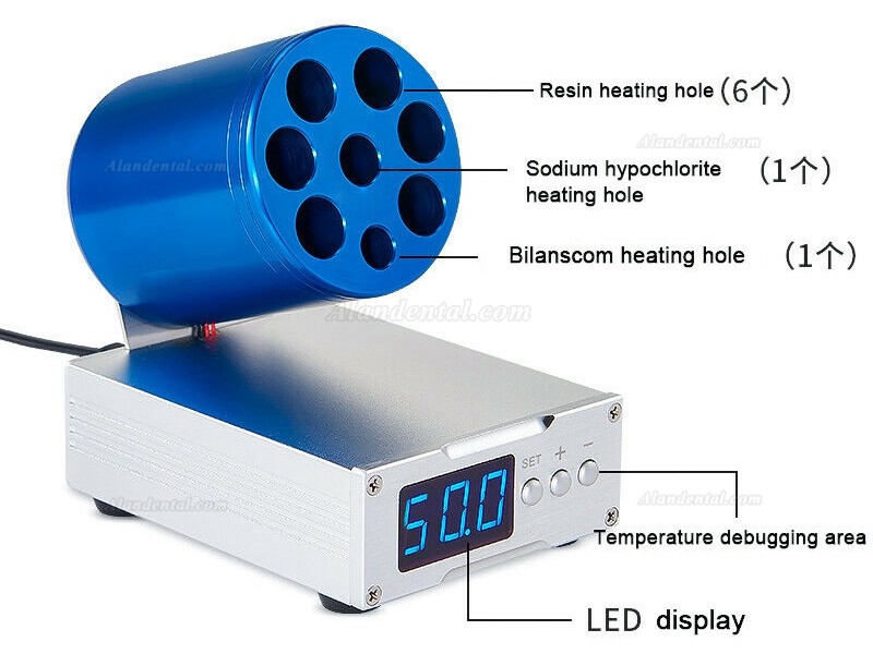 Dental Composite Resin Heater Material Soften Warmer 30-70℃ with Digital Screen