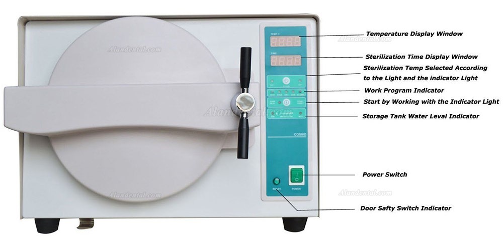 18L Dental Stainless Steel High Pressure Steam Sterilizer