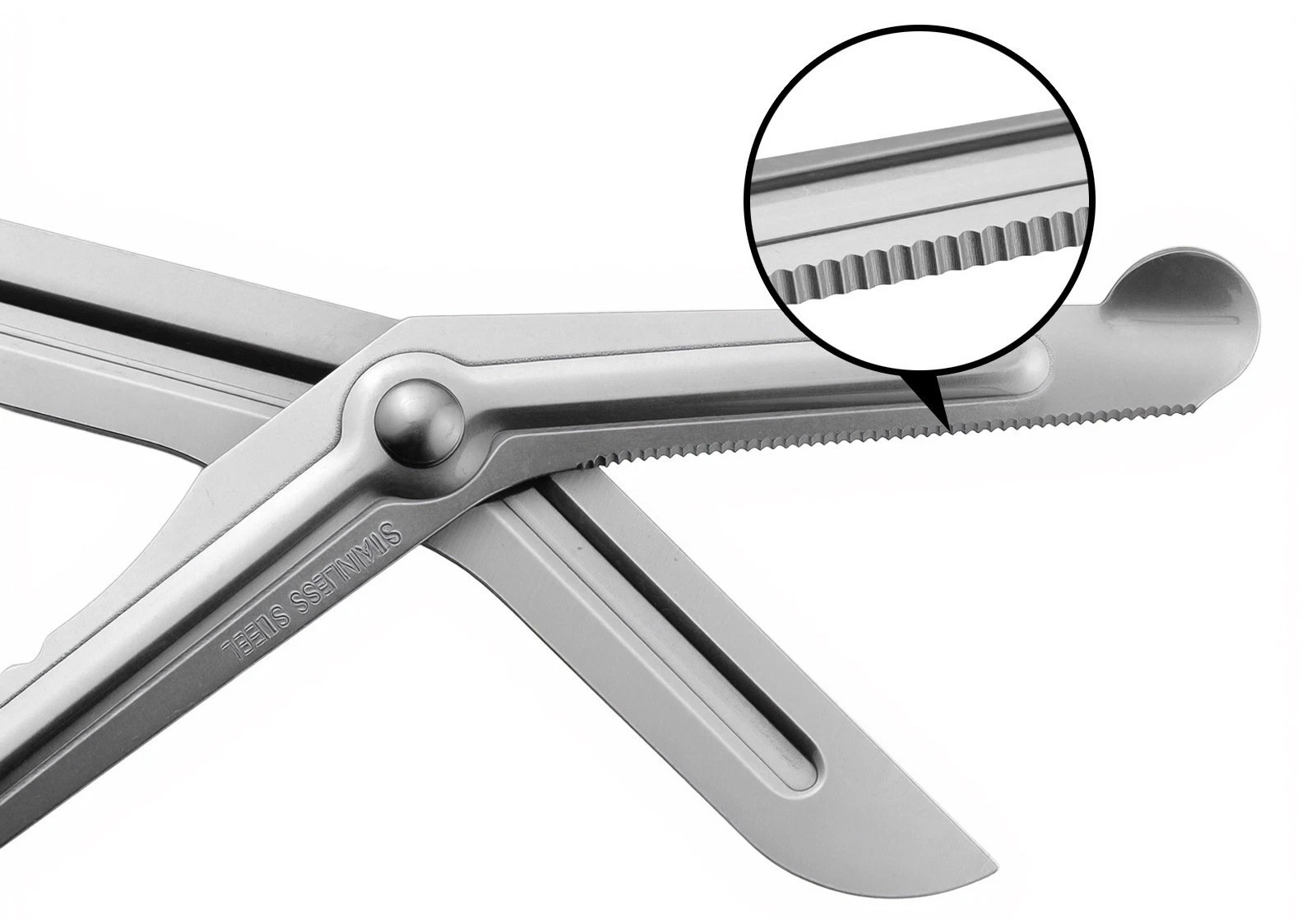 Stainless Steel Scissor for Cutting Dental Vacuumm Forming Hard Films