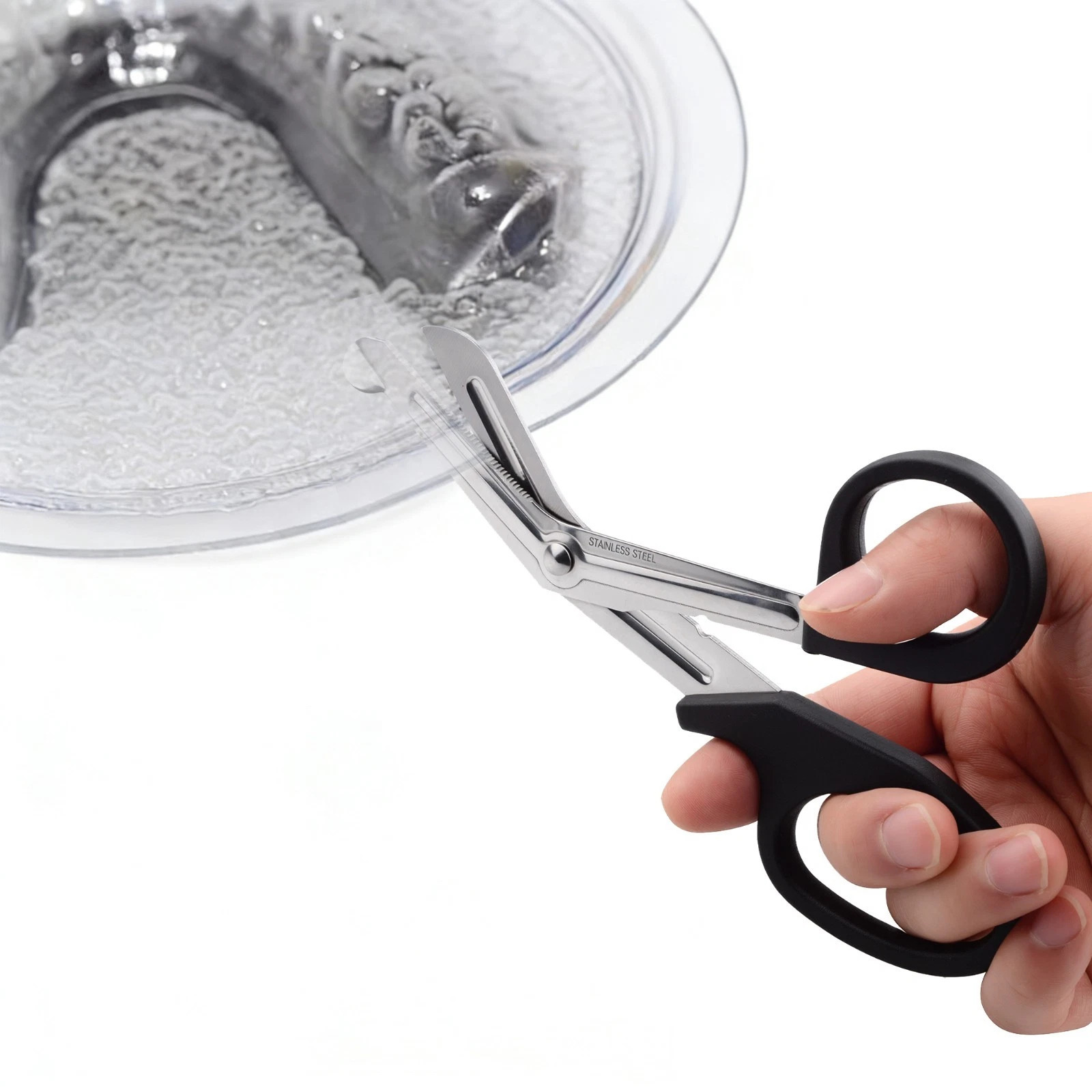 Stainless Steel Scissor for Cutting Dental Vacuumm Forming Hard Films