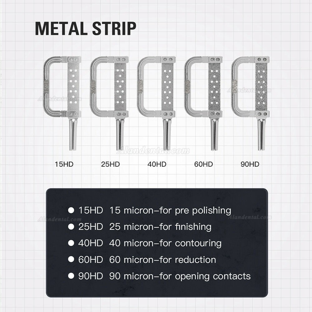 Westcode Dental 1:1 Reduction Contra Angle Handpiece Interproximal Strips IPR System