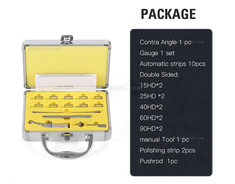 Westcode Dental 1:1 Reduction Contra Angle Handpiece Interproximal Strips IPR System