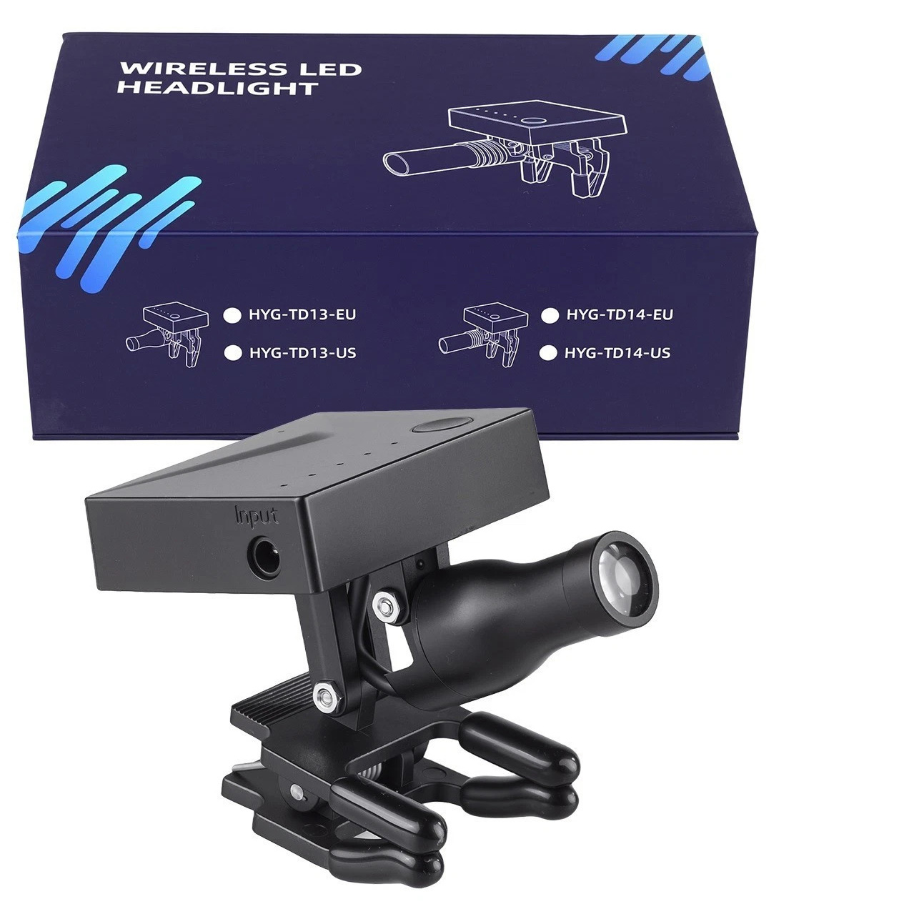 5W Wireless Clip-on Style Dental Headlight TD13 for Loupes