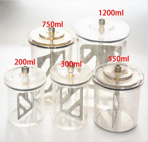 Dental Lab Vacuum Mixer Cup For Dental Vacuum Mixer