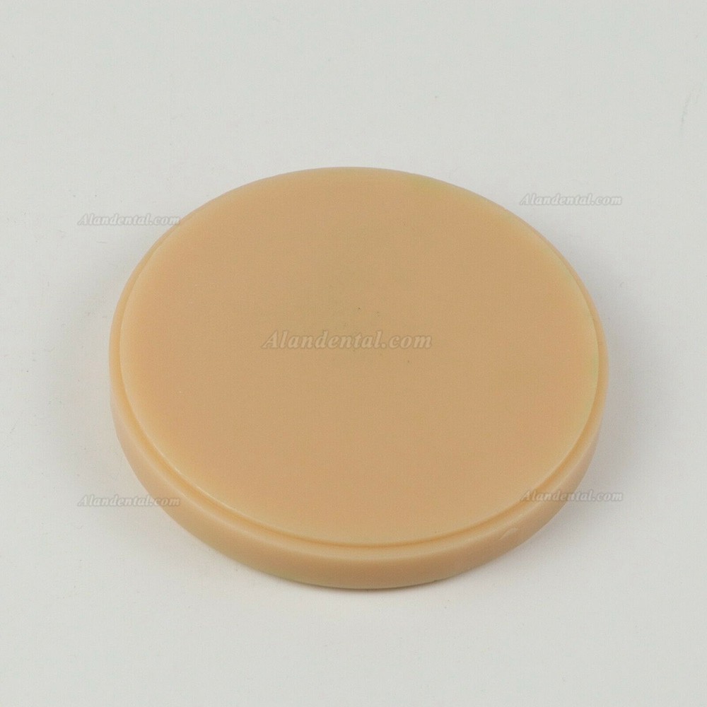 10 PCS Dental 98 *14mm Beige Wax Disc Block For Wieland CAD/CAM Milling System