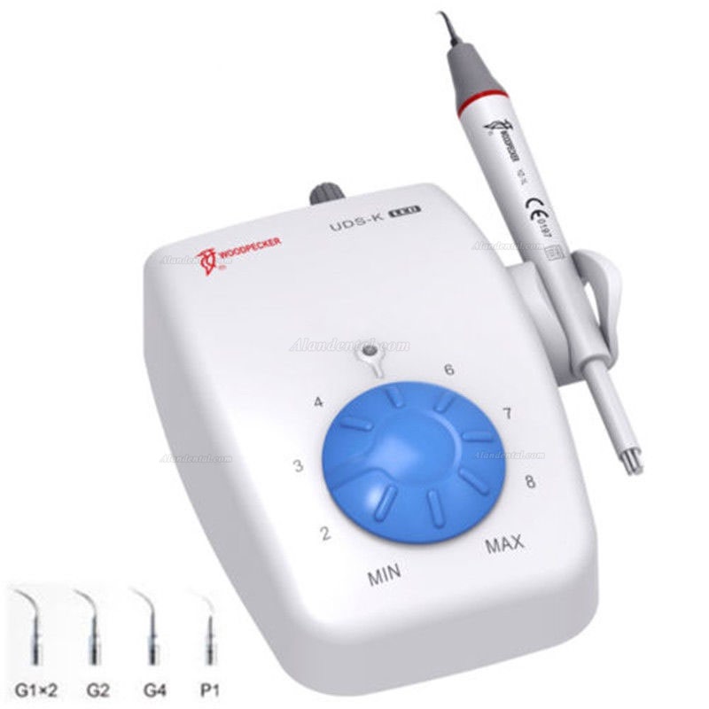 WoodPecker UDS-P Ultrasonic Piezo Scaler – 5 Tips Included, Compatible With EMS, Dental Lab/Clinic