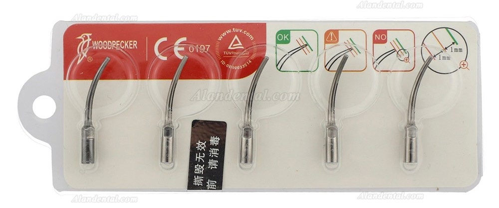 Woodpecker G8 Dental Ultrasonic Scaler Scaling Tips UDS EMS Compatible