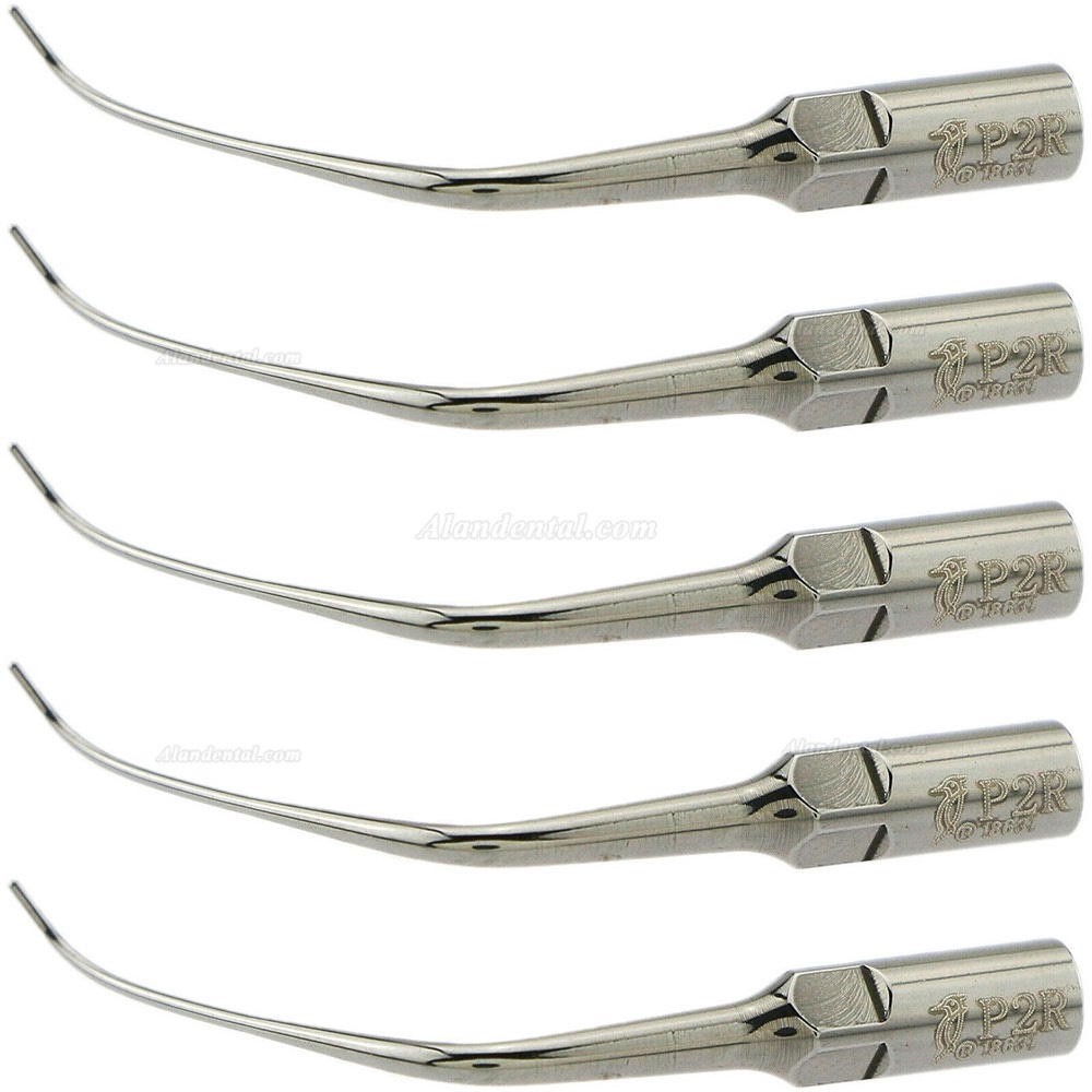 5Pcs Woodpecker UDS P2R Dental Tip Ultrasonic Scaler Periodontal Fit EMS