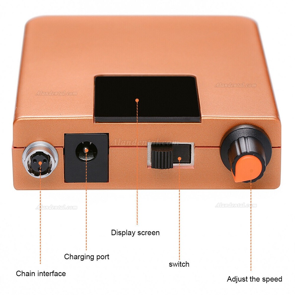 Westcode Dental Electric Micro Motor + IPR System Orthodontic Reciprocating Stripping 4:1 Contra Angle