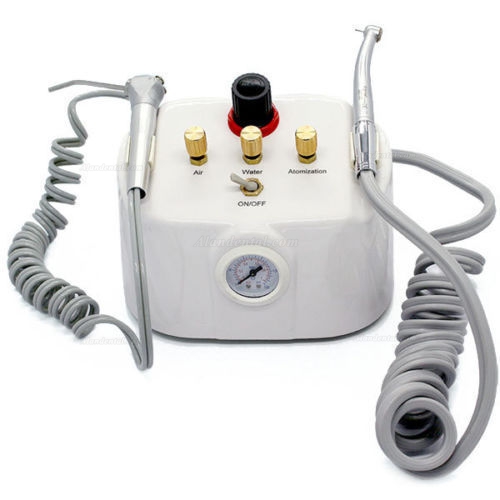 NEW Portable Dental Turbine Unit 2/4Hole with 3-way Syringe