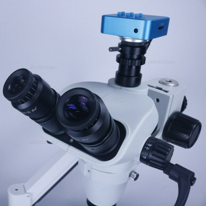 Trolley Type 5W Dental Root Canal Therapy Operating Microscope Loups with Camera