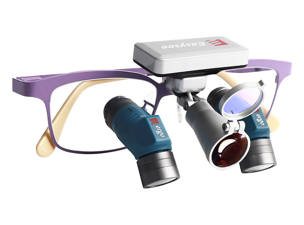 YUYO ET-2+WL-2-001-II 3.5x 5x 7x Zoom Dental Loupes + Surgical Head Light