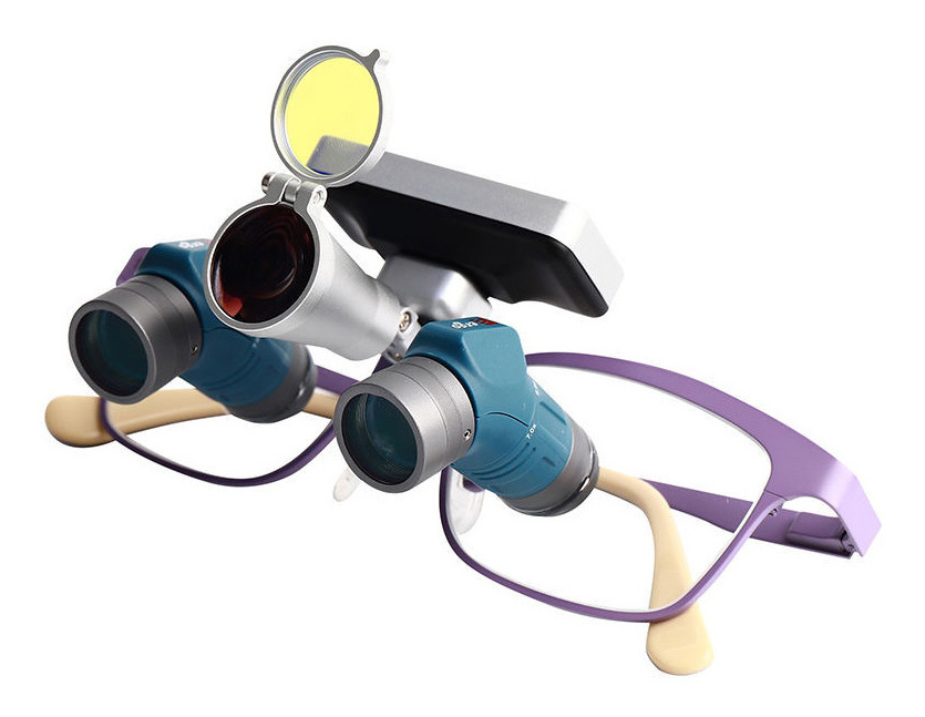 YUYO ET-2+WL-2-001-II 3.5x 5x 7x Zoom Dental Loupes + Surgical Head Light