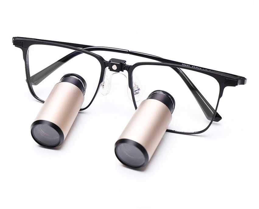 YUYO KT 4X TTL Dental Loupe Customized PD Binocular Magnifier