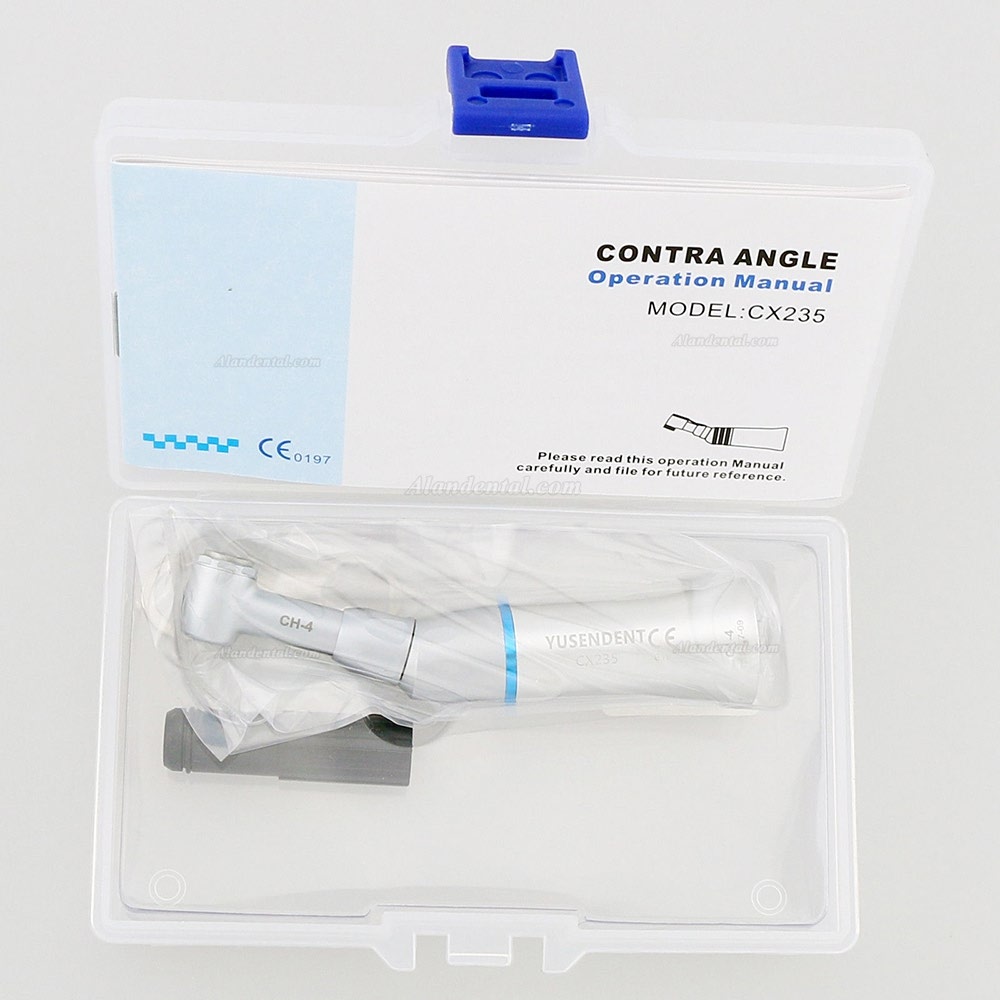 Yusendent C1-4 1:1 Low Speed Push Button Contra Angle Handpiece