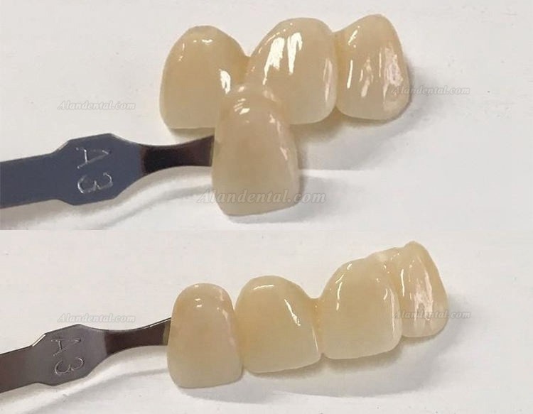 Aidite® 95/98mm A1-D4 Dental Multilayer PreShade Zirconia Blocks Denture Material For Aesthetic Restoration