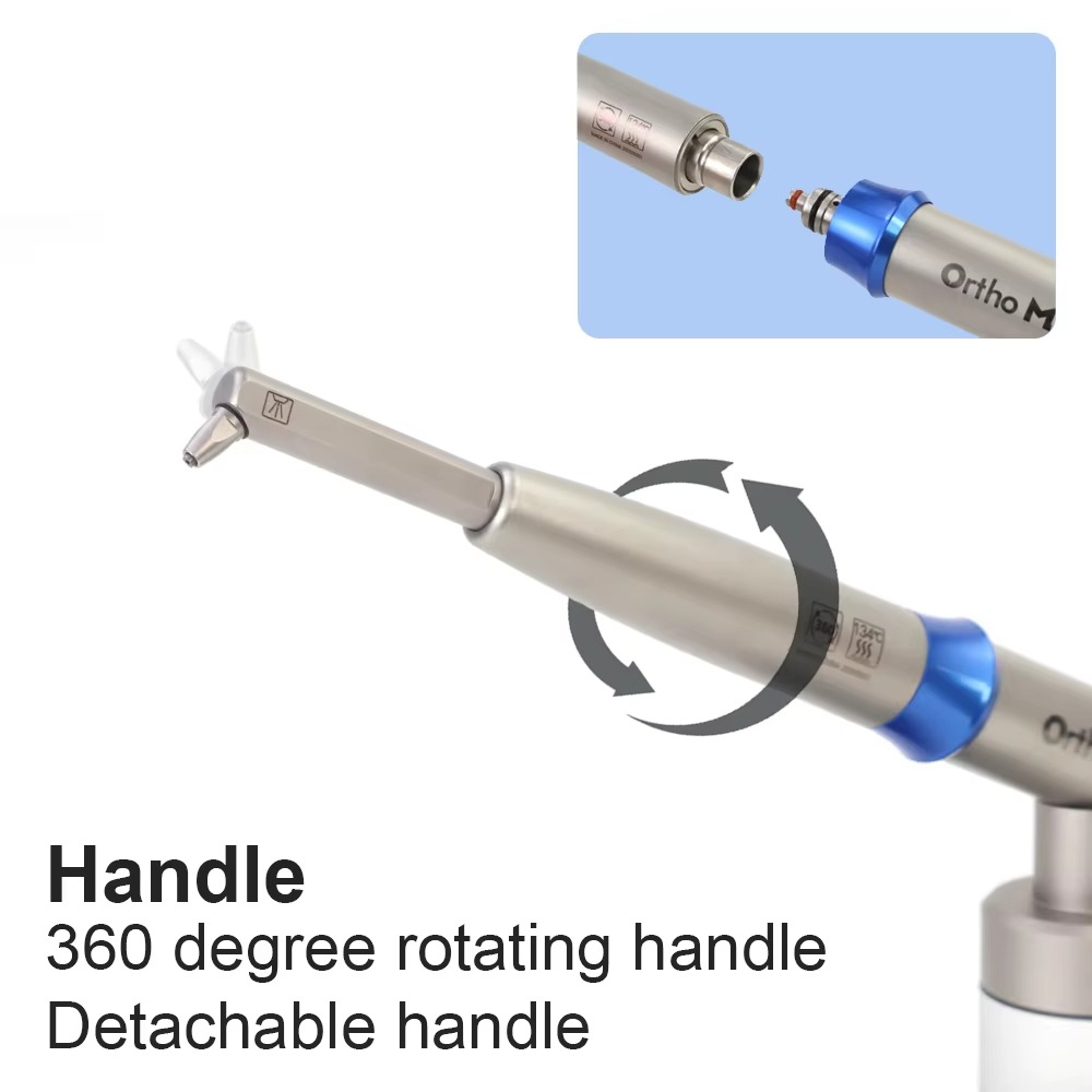 Dental Aluminum Oxide Intraoral Micro Sandblaster Device 4 Hole With Water Spray