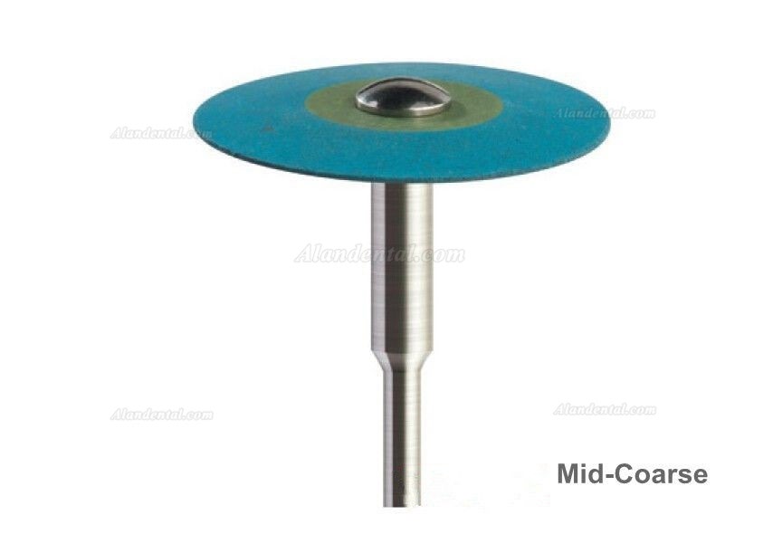 thumbnail image 2 of BesQual Dental Lab Rubber Diamond Wheels – Set Of Extra-Fine, Medium, Coarse – For Zirconia & Porcelain 2 of 4