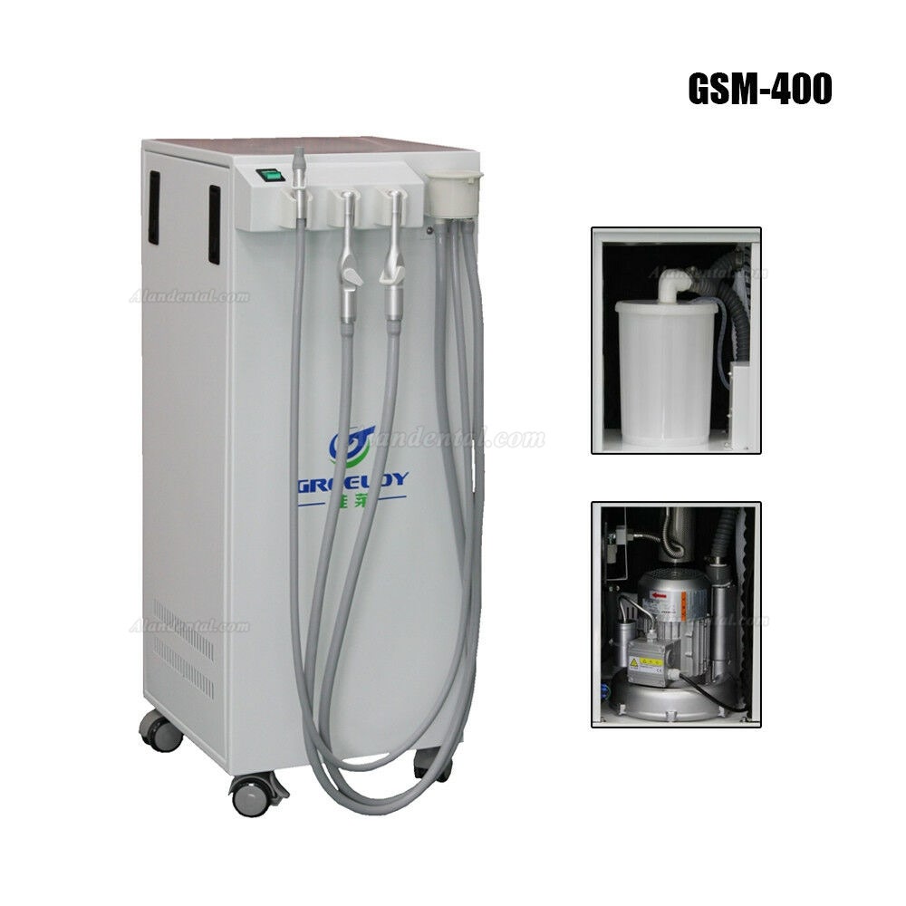Buy Cheap Portable Movable Dental Suction Unit Vacuum Pump 400L/min with Strong Suction