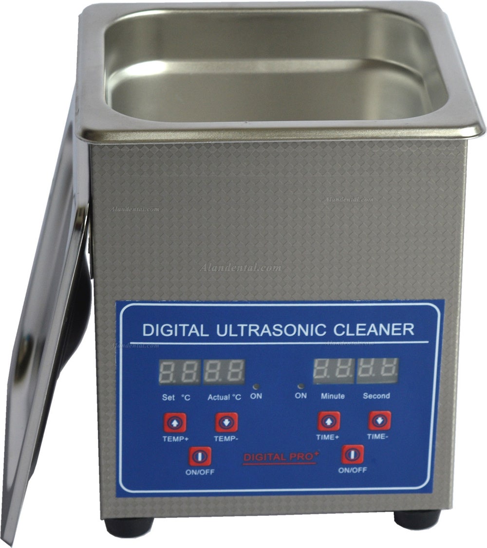 2L Capacity Dental Stainless Steel Ultrasonic Cleaner Digital Control JPS-10A