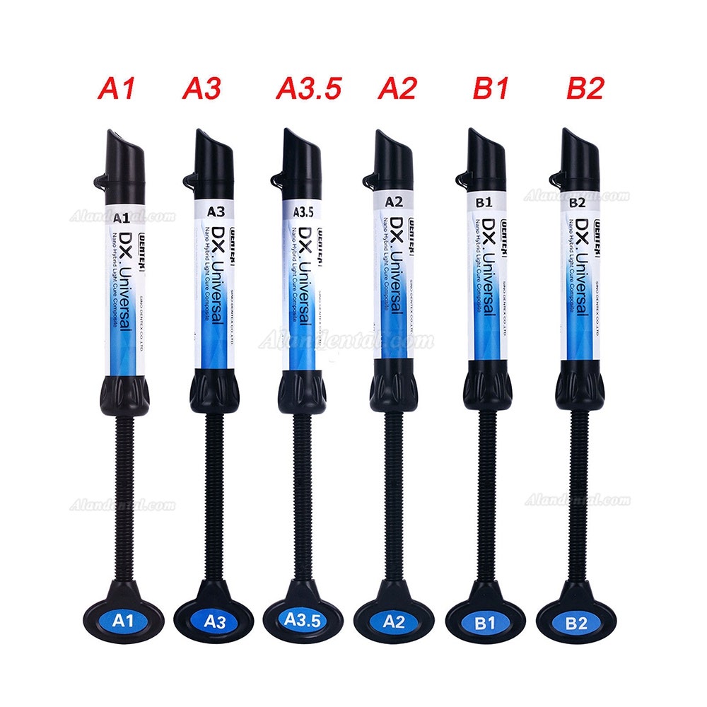 thumbnail image 2 of Dentex Universal Light Cure Composite Resin Refill – A2 Shade, 4g Syringe For Dental Use 2 of 4